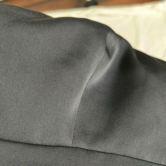 J Crew Long Drapey Spaghetti-Strap Maxi Dress Black Size 4 NWT Formal - Picture 12 of 12